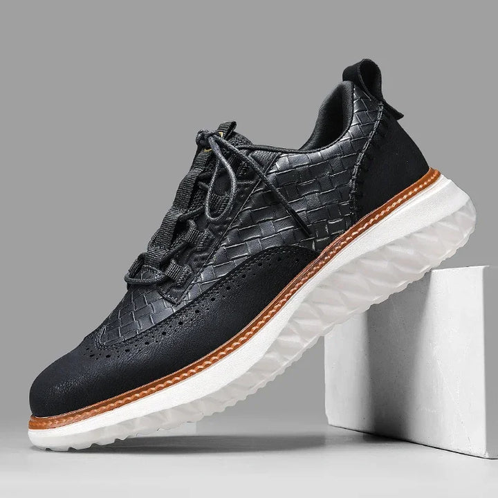 BRAXTON™ – Ridge Leather Sneakers