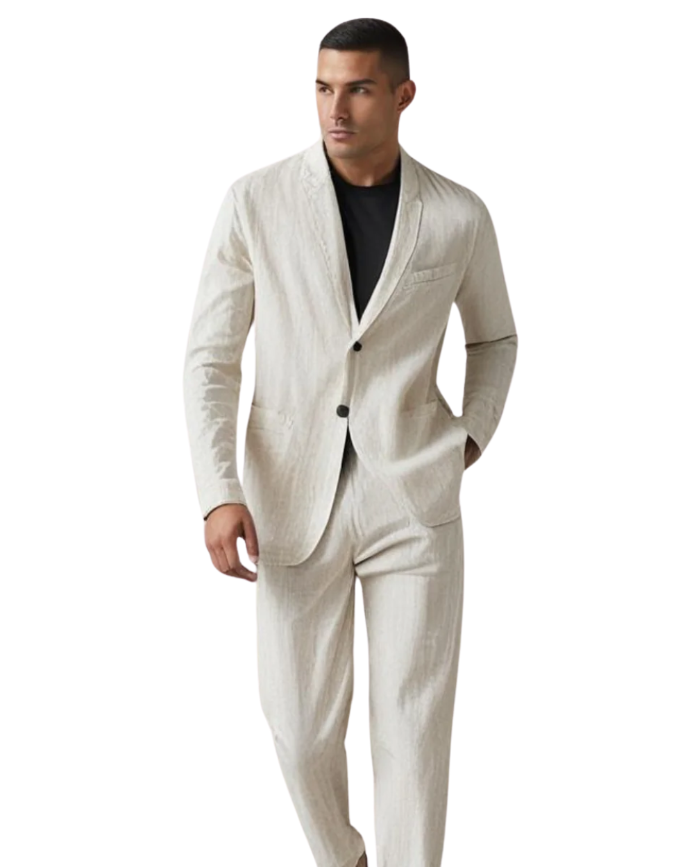 HARRISON™ – Casual Button Cardigan and Trouser Set
