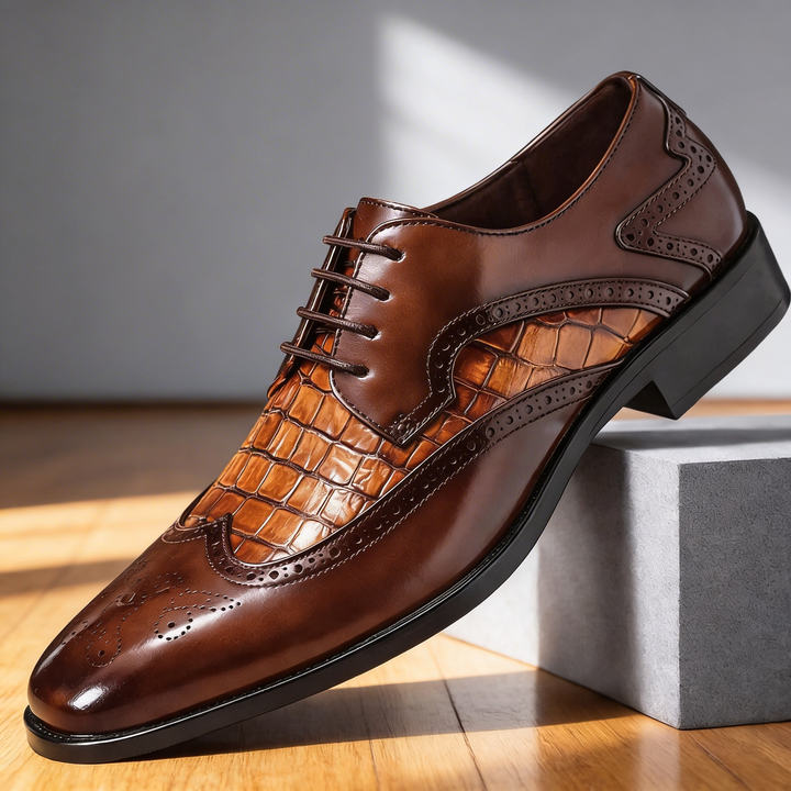 VERCELLI™ – Croc Oxfords