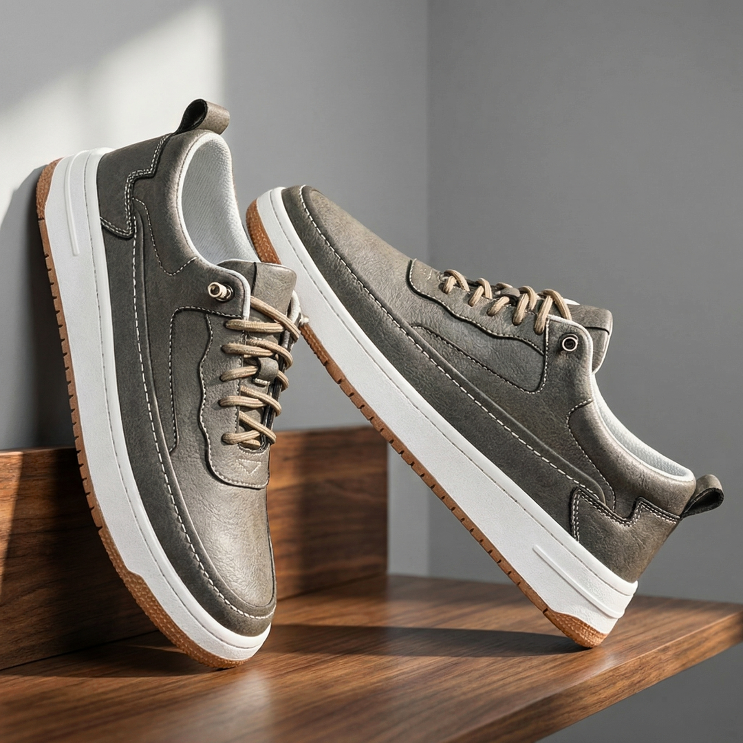 WALKER™ – Brooks Leather Sneakers