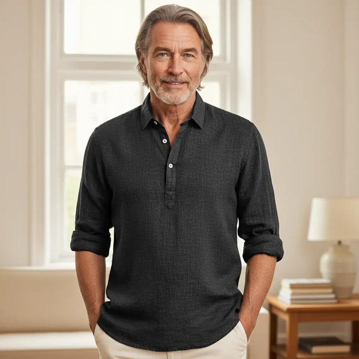 CARTER™ – Classic Button-Up Summer Shirt