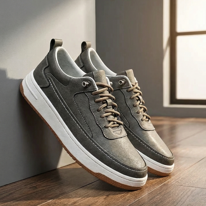 WALKER™ – Brooks Leather Sneakers
