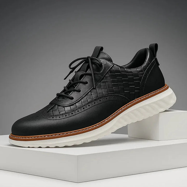 BRAXTON™ – Ridge Leather Sneakers