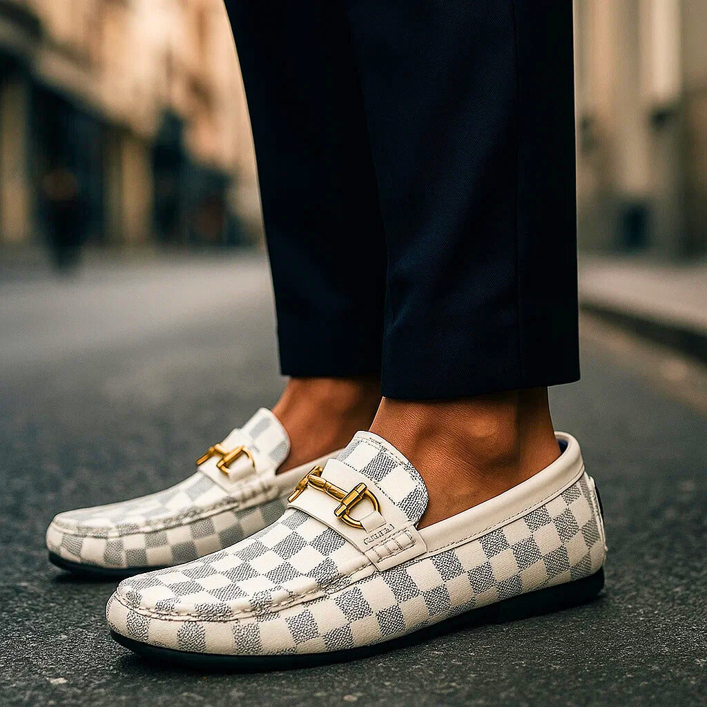 GIANNI™ – Ray Check Loafers