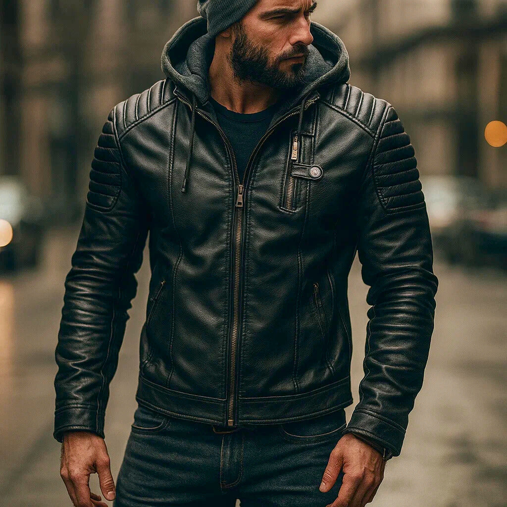 COLT™ – Maddox Leather Hoodie