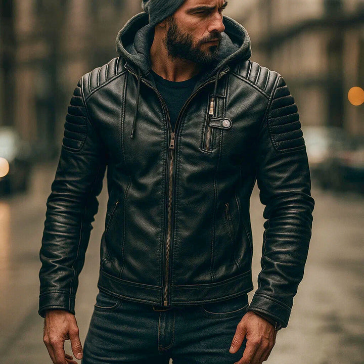 COLT™ – Maddox Leather Hoodie