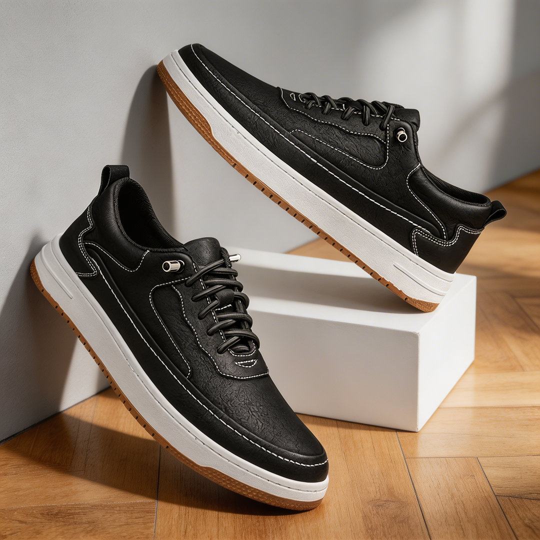 WALKER™ – Brooks Leather Sneakers