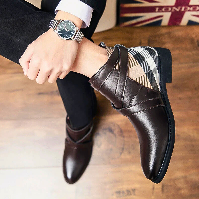 MILANO CHECK BOOTS