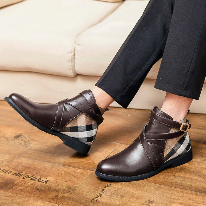 MILANO CHECK BOOTS