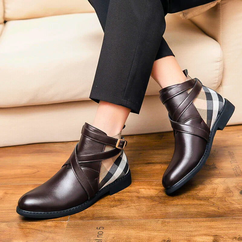 MILANO CHECK BOOTS
