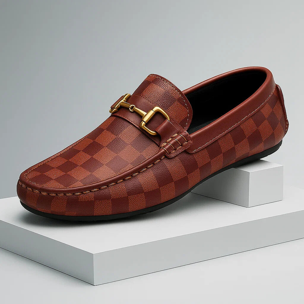 GIANNI™ – Ray Check Loafers