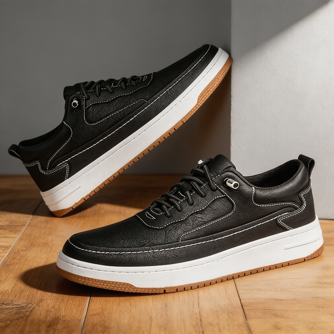 WALKER™ – Brooks Leather Sneakers