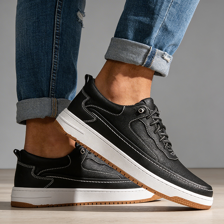 WALKER™ – Brooks Leather Sneakers