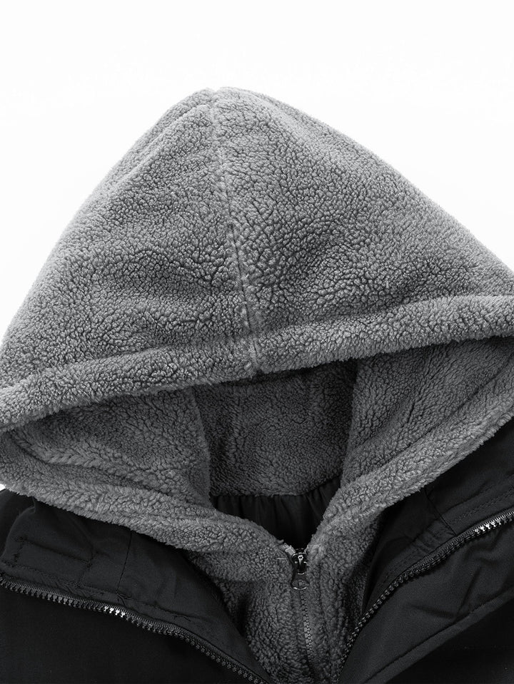 SHELTON™ – 2-in-1 Teddy Hooded Puffer Jacket