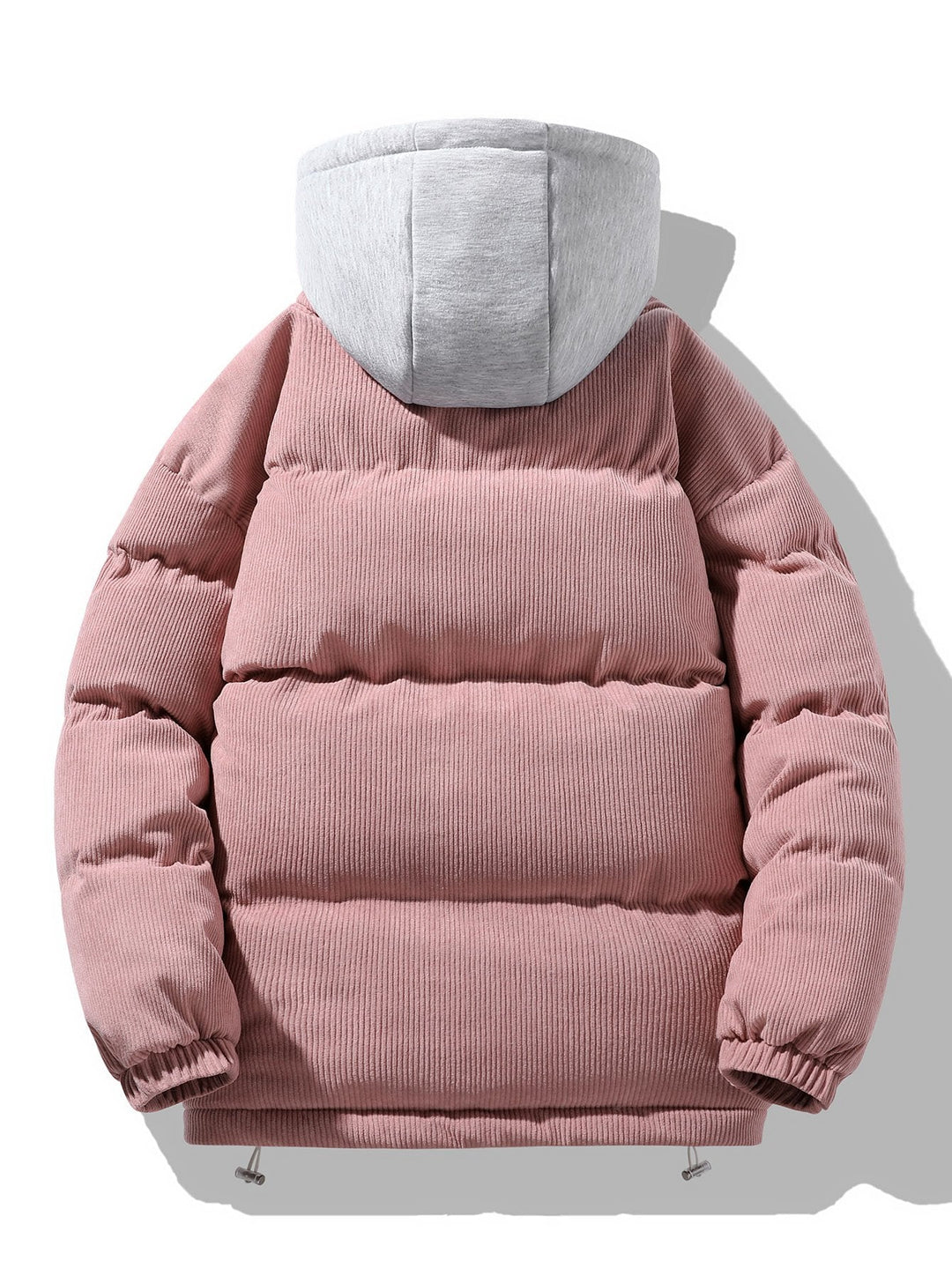 CORWIN™ – 2-in-1 Corduroy Zip Up Hooded Puffer Coat