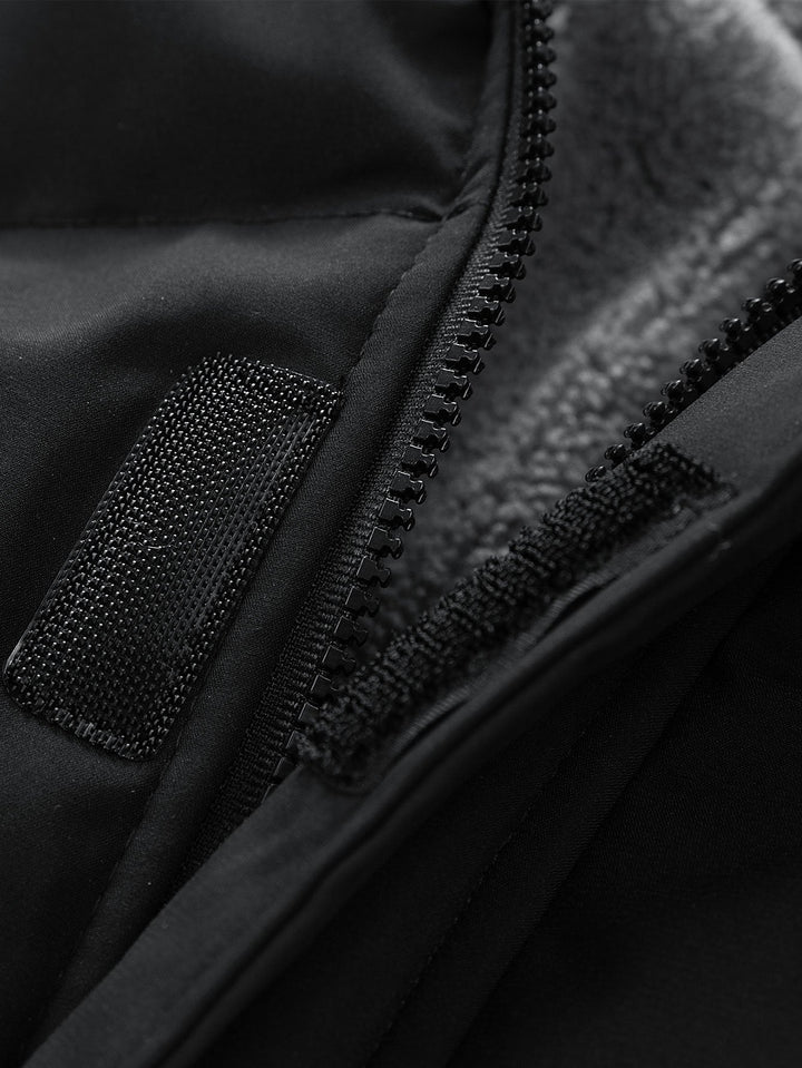 SHELTON™ – 2-in-1 Teddy Hooded Puffer Jacket