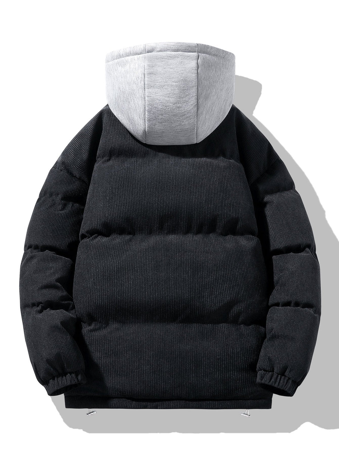 CORWIN™ – 2-in-1 Corduroy Zip Up Hooded Puffer Coat