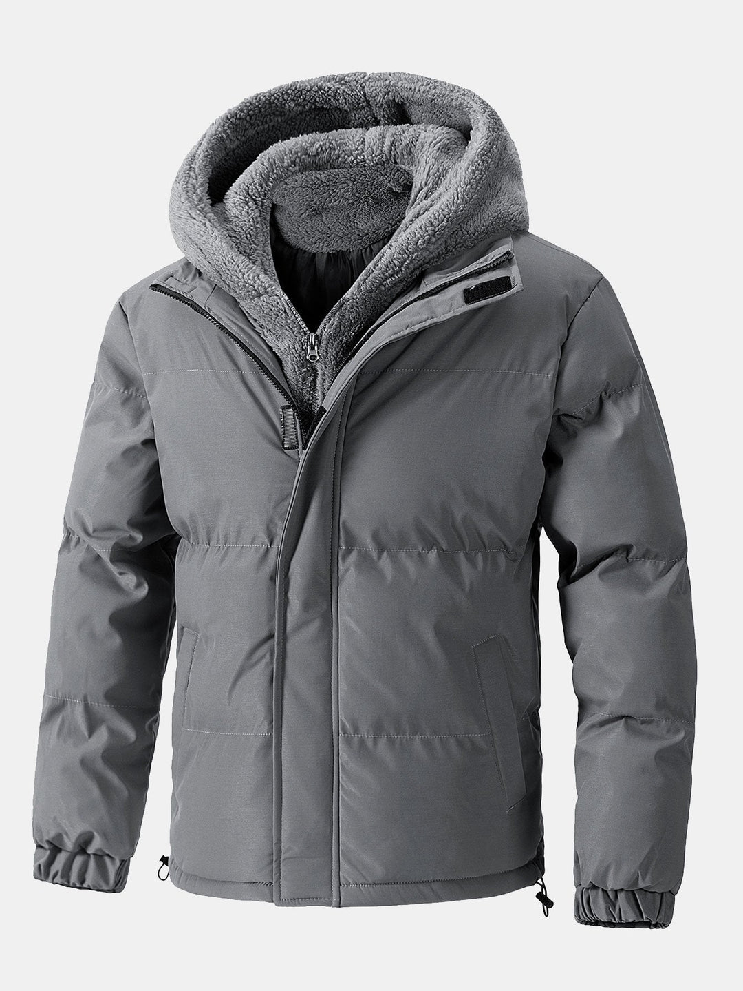 SHELTON™ – 2-in-1 Teddy Hooded Puffer Jacket