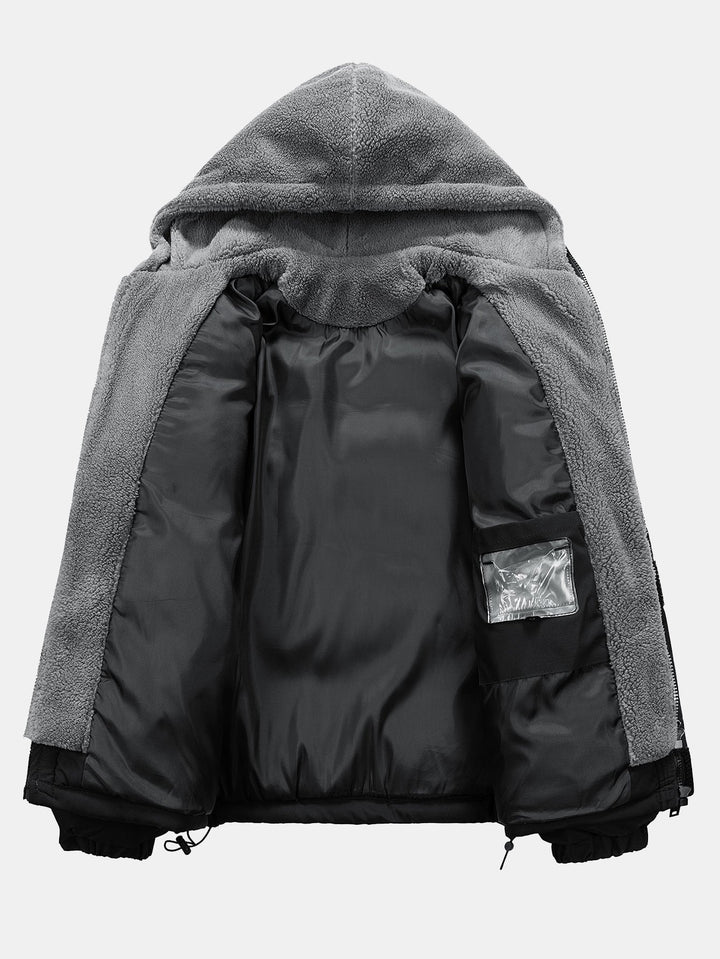 SHELTON™ – 2-in-1 Teddy Hooded Puffer Jacket