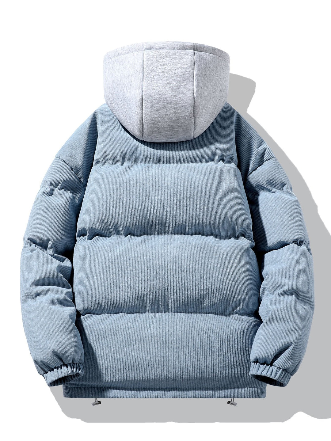 CORWIN™ – 2-in-1 Corduroy Zip Up Hooded Puffer Coat