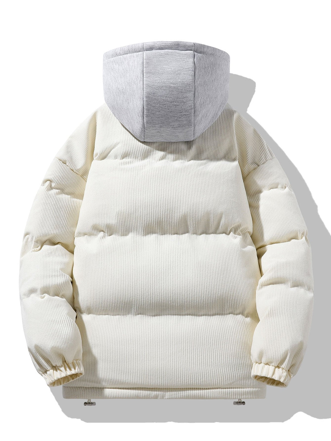 CORWIN™ – 2-in-1 Corduroy Zip Up Hooded Puffer Coat